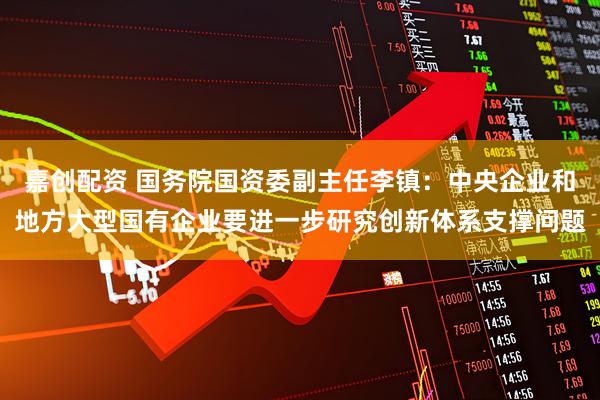 嘉创配资 国务院国资委副主任李镇：中央企业和地方大型国有企业要进一步研究创新体系支撑问题